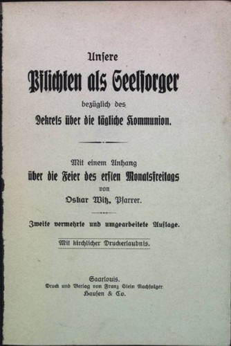 Unsere pflichten als - unsere,
