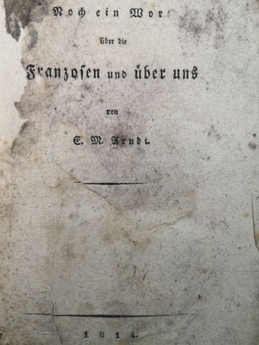 Noch ein wort über die - noch,
